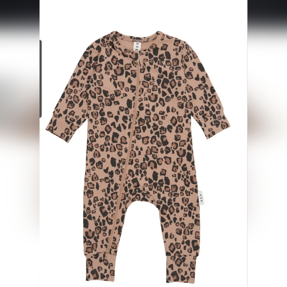 Huxbaby Zip front Romper Jaguar 12-18 month